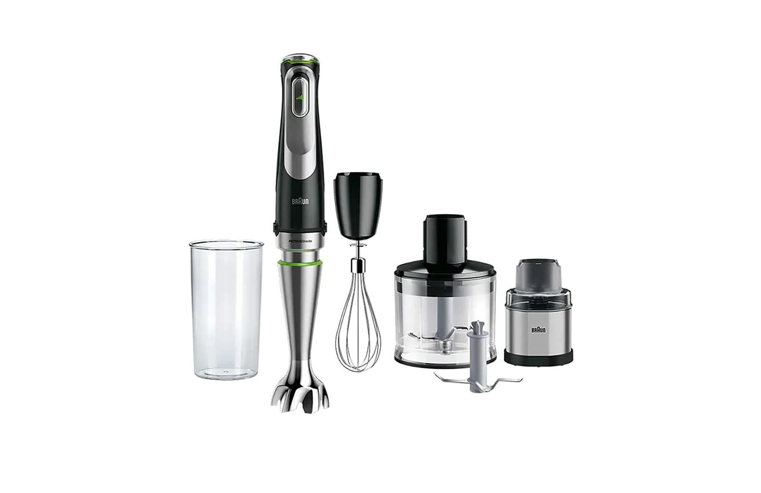 Batidora de mano Braun MultiQuick 9 MQ9138XI con accesorios
