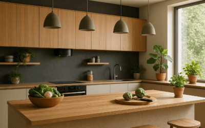 Cocinas eco-sostenibles: materiales, tendencias y cómo crear un espacio verde en tu hogar