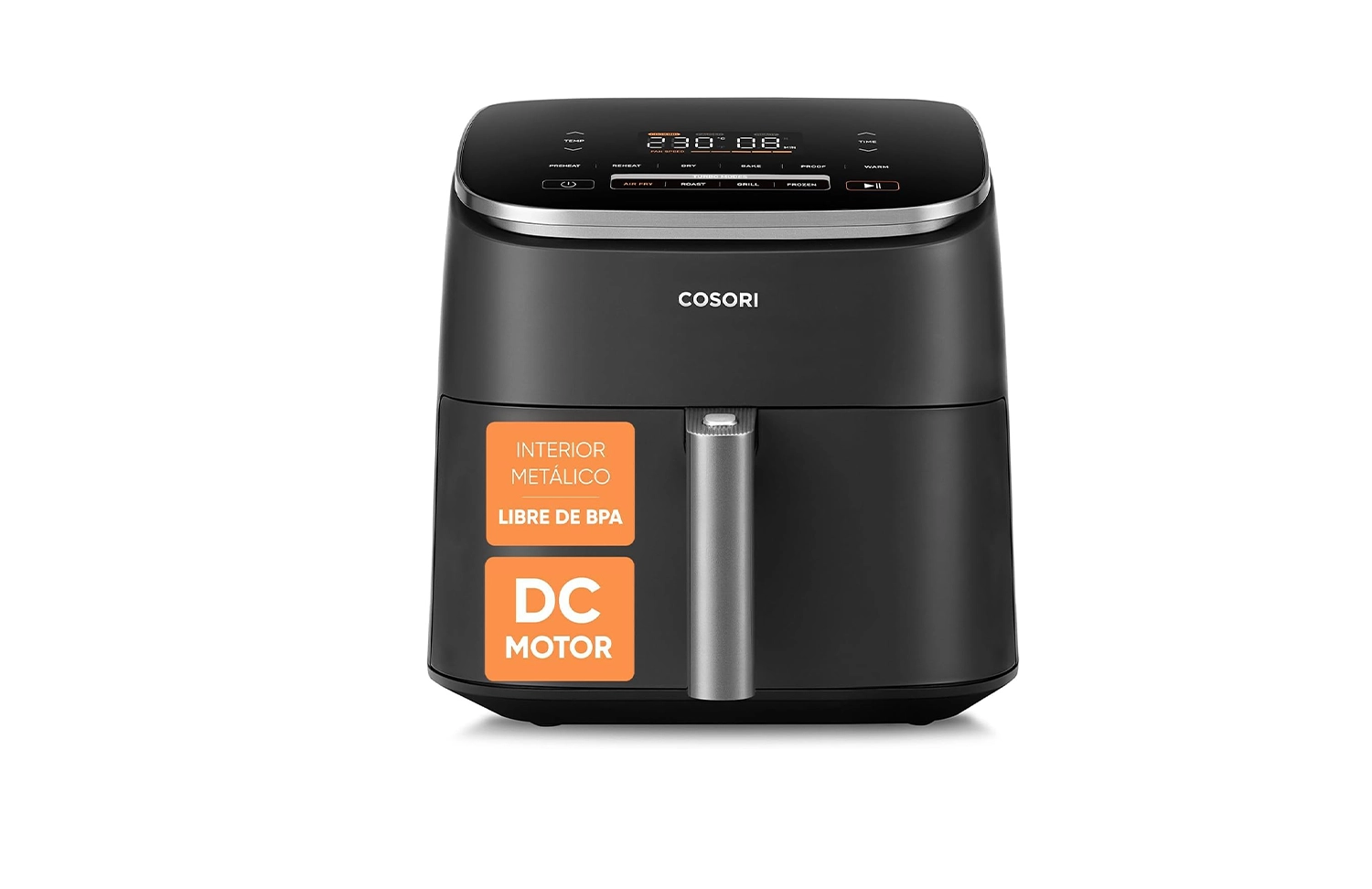 Freidora de aire Cosori TurboBlaze 6L en negro