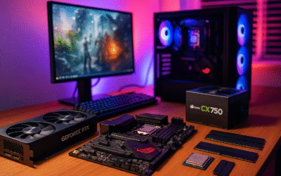 Montar un PC gaming en 2025: componentes recomendados y guía paso a paso