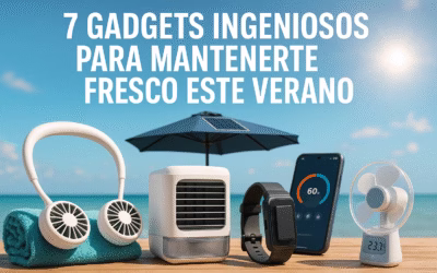 7 Gadgets ingeniosos para mantenerse fresco en verano (2025)