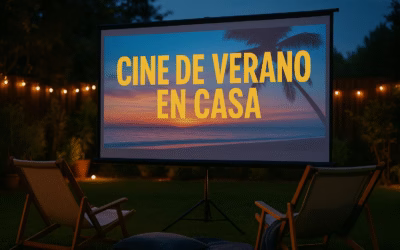 Cine de verano en casa: cómo montar un cine al aire libre en tu jardín o terraza