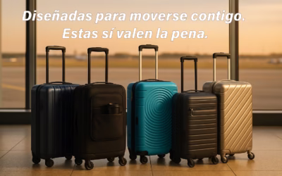Las 5 mejores maletas de mano para viajar en 2025: tecnología, ligereza y funcionalidad