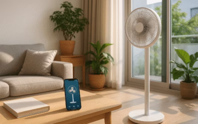 Top 5 ventiladores de pie inteligentes: frescura automatizada en 2025