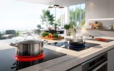 Tipos de cocinas eléctricas: vitrocerámica, inducción y más (2026)