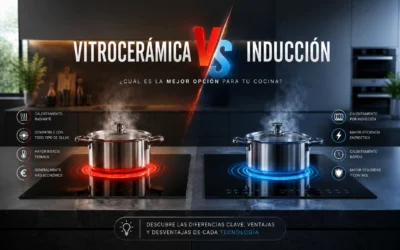 Vitrocerámica vs Inducción (2026): ¿cuál te conviene de verdad?